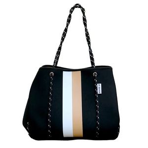 Ahdorned Neoprene Tote Bag - Black